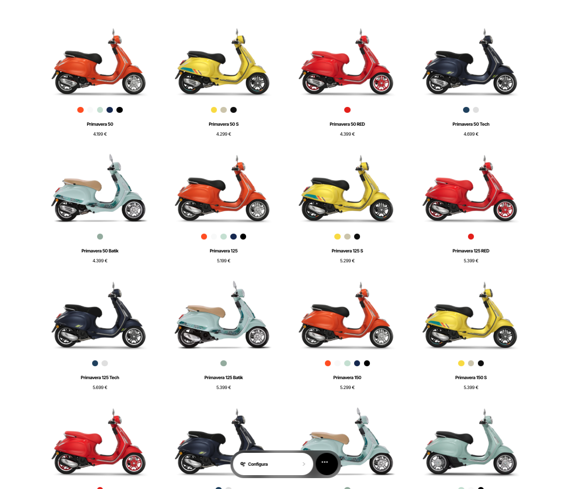 Gamma Nuova Vespa
