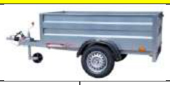 Rimorchio H7A — Trasporto cose — misure e prezzo