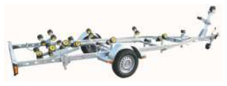 Rimorchio N750BC-R — Imbarcazioni — misure e prezzo