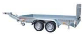 Rimorchio TR25V — Rampe — misure e prezzo