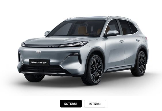 Nuova Geely E2 elettrica